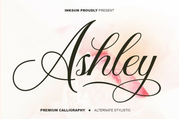 Ashley: Evaluating a Premium Calligraphy Font for Luxury Branding