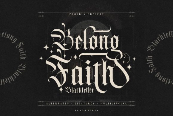 Assertive Typography: Mastering Brand Identity with Belong Faith