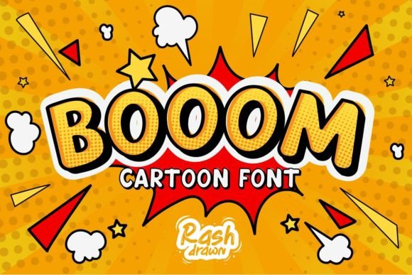 Booom: The Ultimate Comic Book and Cartoon Font