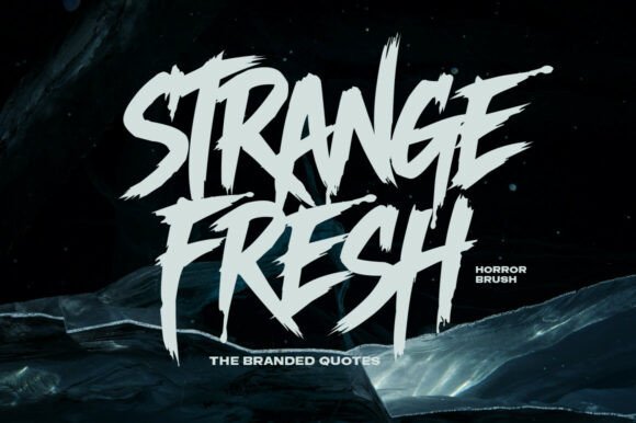 Strange Fresh: The Typeface That Breaks Every Rule (And Why Your Designs Need It)