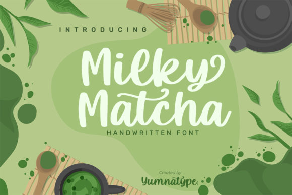 The Enduring Charm of Milky Matcha in Modern Typography