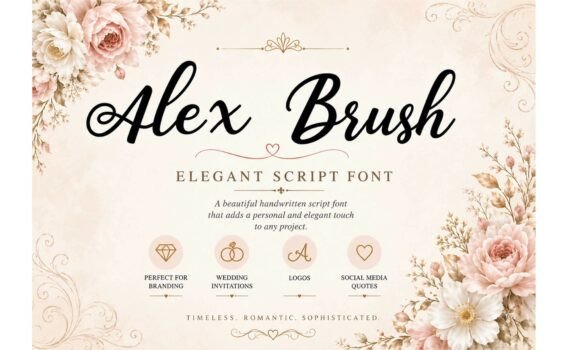 The Timeless Appeal of the Alex Brush Font in Modern Design