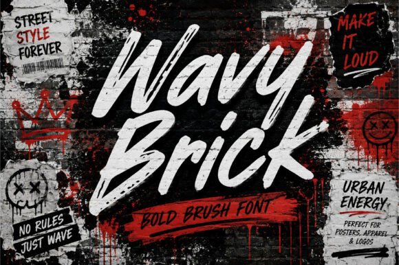 Wavy Brick: Integrating Dynamic Brush Script into Your Design Workflow