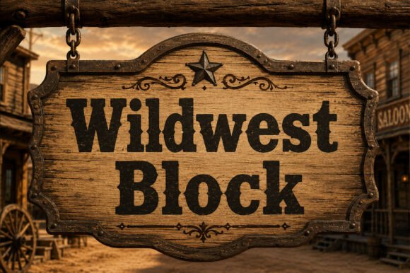 Wildwest Block: A Practical Guide to Using This Western Font